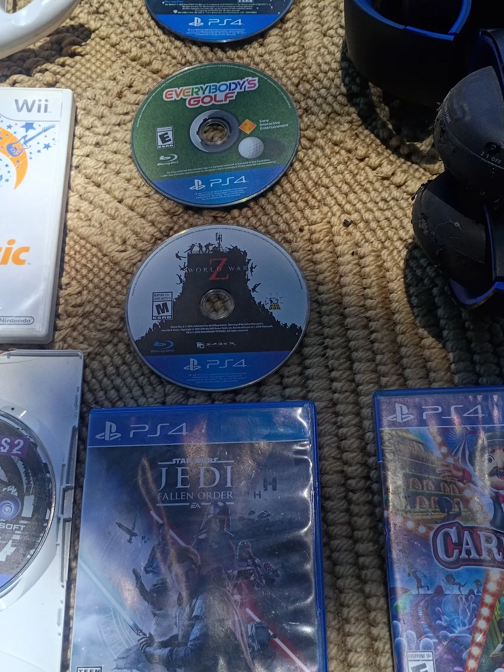 Sony PS4 Carnival Games Blue Case